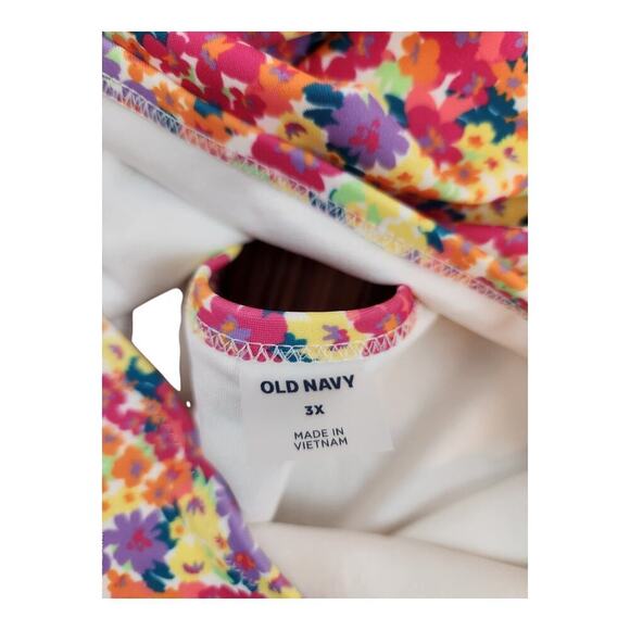 Old Navy one piece womens swimsuit plus sz 3X floral print NWT - Picture 6 of 8